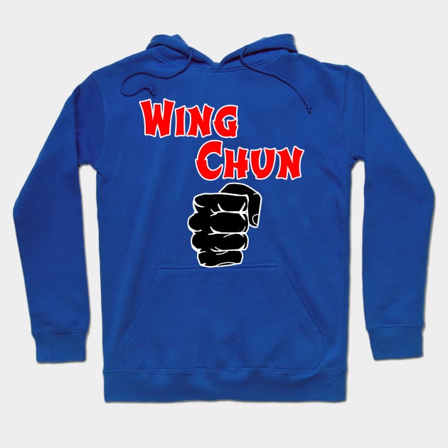 wing chun Hoodie by Mamon